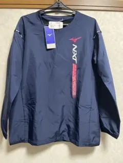 【新品・未使用】ミズノ　N-XTウォーマージャケット　ウェア 長袖 ネイビー