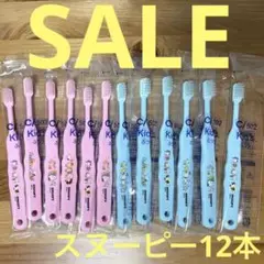 【SALE】スヌーピー12本(ピンク・スカイブルー各6本)