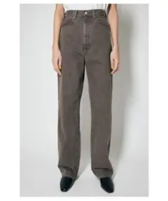 moussy HW COLOR LOOSE STRAIGHT デニム