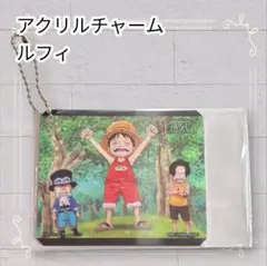 《美品》 ワンピース 一番くじ アクリルチャーム ルフィ 新四皇