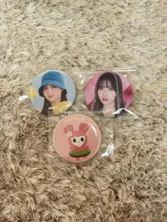 TWICE モモ 缶バッジ 3個セット