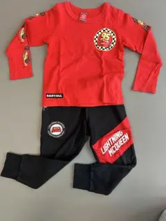 カーズ　ライトニング・マックイーン ボトムス100cmとロンT110cm