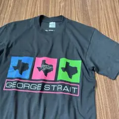 USA製ビンテージ90s黒プリントTシャツ古着ロックTバンドTアメリカ製メンズL