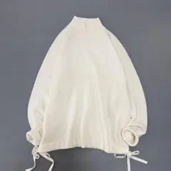 新品タグ付】Plage ヨコアミボートネックニット 綿麻 ホワイト