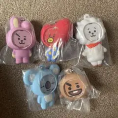 BT21 フォトフレームマスコット　セット