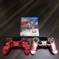 PS4純正 コントローラー2セット&ソフト