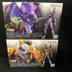 RG エヴァンゲリオン初号機&零号機 ジオラマ完成品 - メルカリ