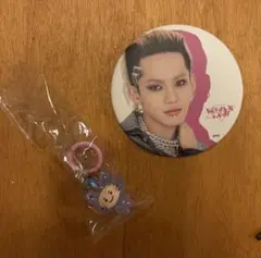 treasure ヒョンソク 缶バッジ & キーホルダー セット