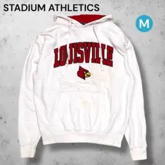 スタジアムアスレティックス パーカー M ルイビル大学 カレッジロゴ 刺繍