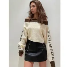 GYDA オフショルセーター