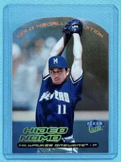 MLBカード 2000 Fleer Ultra 野茂英雄 ゴールドメダリオン