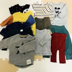 子ども服まとめ売り　70〜90 冬服トップス　ボトムス　男の子　女の子