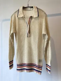 ISABEL MARANT イザベルマラン　ポロ　ニット　トリコロールカラー