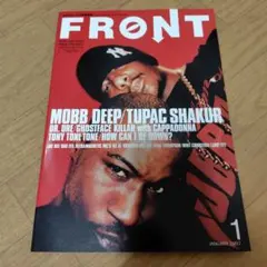 FRONT フロント　1997年 1月号　MOBB DEEP