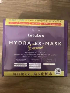 Lululun HYDRA-EX-MASK Exosome 28枚入り