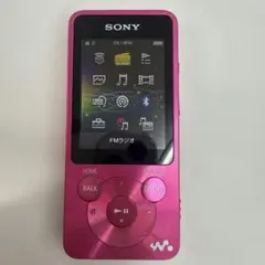 SONY ウォークマン NW-S784 ピンク29 本体 - メルカリ