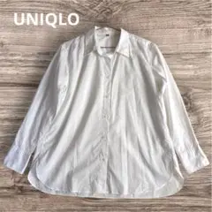 UNIQLO ユニクロ　シャツ　ホワイト　Lサイズ