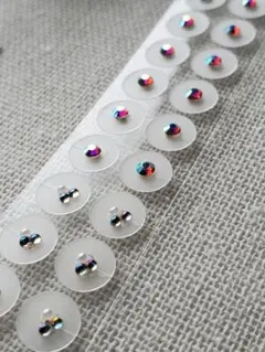 《匿名配送》耳つぼジュエリー 耳つぼシール オーロラストーン×パール
