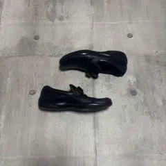 99aw archive prada driving leather shoes