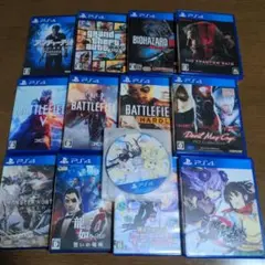 PS4ソフトセット: バイオハザード, 仁王,など