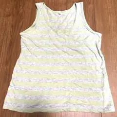 無印良品　ストライプ　タンクトップ　Sのサムネイル