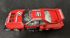 ○ ジェネシス 特注 スカイラインシルエット 赤 ミニカー 屋根文字青色 トミカ Yahoo!オークション - 日本製 トミカ スカイライン シルエット #11 ジ