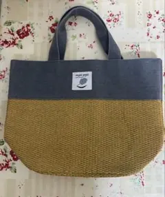 コンジェ　ペイエ　アデュートリステストートバッグ かごバッグ風