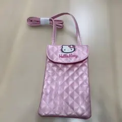 Hello Kitty キルティング ミニショルダー ピンク