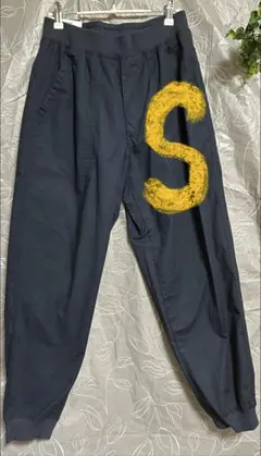 ユニクロ UNIQLO ストレッチイージージョガーパンツ ネイビー Sサイズ