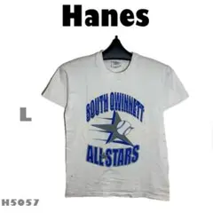 Hanes 古着SOUTH GWINNETT ALL STARS Tシャツ　白Ｌのサムネイル