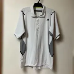 adidas/アディダス 半袖 ポロシャツ ホワイト メンズ Ｌ テニススポーツ