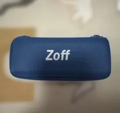 Zoff メガネケース ブルー