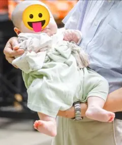 花柄上着とショートパンツセット