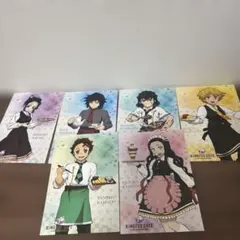 鬼滅の刃とスイーツパラダイスコラボ キメツカフェ ポストカード 全6枚