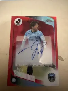 2026 Topps 山原怜音 直筆サイン 5シリ 川崎フロンターレ