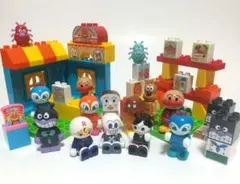 ブロックラボ アンパンマン にこにこおかいもの ブロックドールセット まとめ売り
