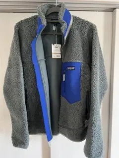 ✨新品タグ付✨パタゴニア クラシック レトロX ジャケット S グレー×ブルー