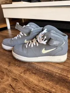 ナイキ エアフォース1 ミッド QS ジュエル NYC クールグレー