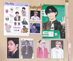 BTS Vシールとフォトカードセット