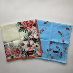 KENZO & ELLE ハンカチ セット売り 新品未使用　長期保管品