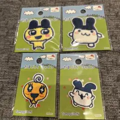 たまごっち　ワッペンシール　シール　グッズ　パイルワッペンシール