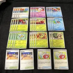 ポケカ　おまつりおんどデッキパーツ　38枚セット