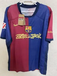 バルセロナ トラビススコット コラボ ユニフォーム19番ヤマル