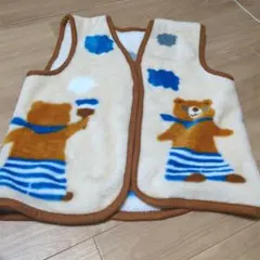 PAINT BEAR スリーパー クマ柄