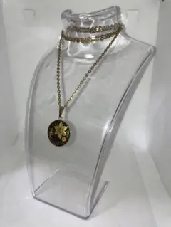 ゴールド 花モチーフ ネックレス 63cm