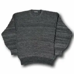 80s ISSEY MIYAKE MEN 3Dニット 筆タグ イッセイミヤケのサムネイル