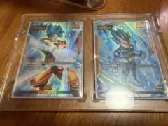 FB01 孫悟空 FB02ベジータ L パラレル　美品のサムネイル