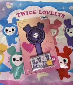 TWICE LOVELYS ハンディファン シールセット モモ GIGO - メルカリ