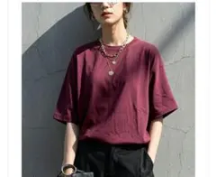 新品アンティカ汗上等 Tシャツ 半袖 汗染み防止 綿100% Lサイズのサムネイル