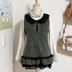 axesアクシーズ ボアトップス 森ガール y2k coquette 00s